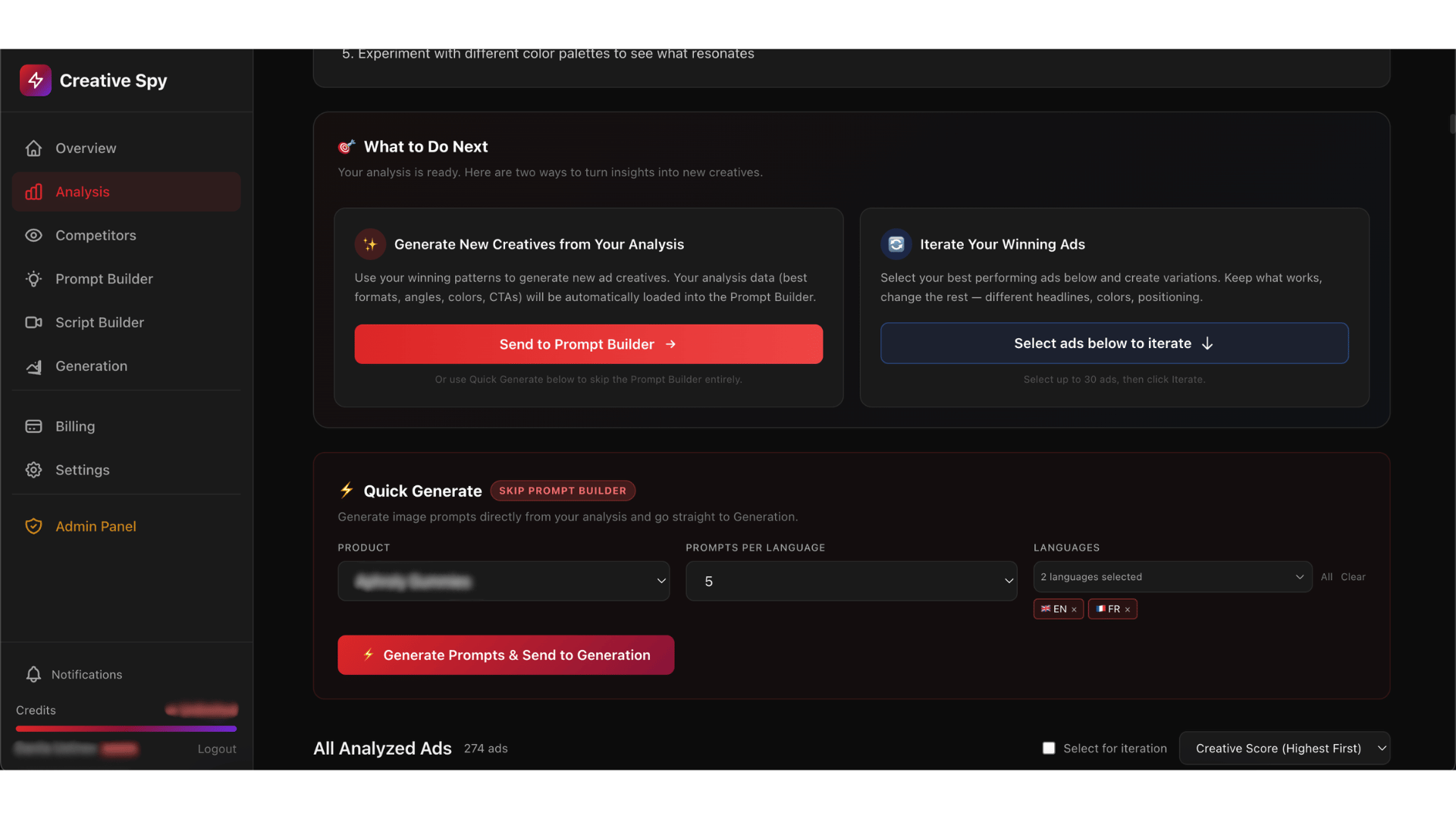 Copy Exact - Recreate winning ads for your product